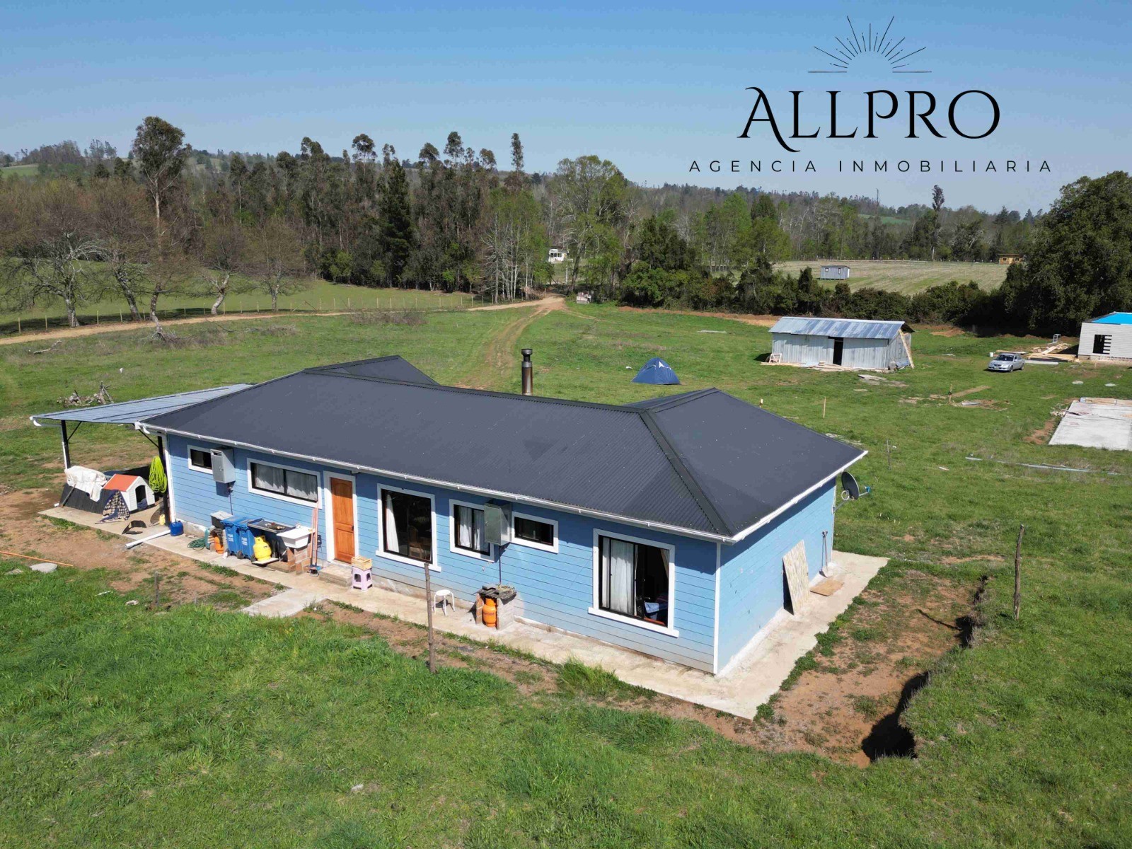 Casa en venta en Gorbea a 20 minutos de Villarrica: 97 metros de comodidad en un paraíso natural - terreno 5.136m²